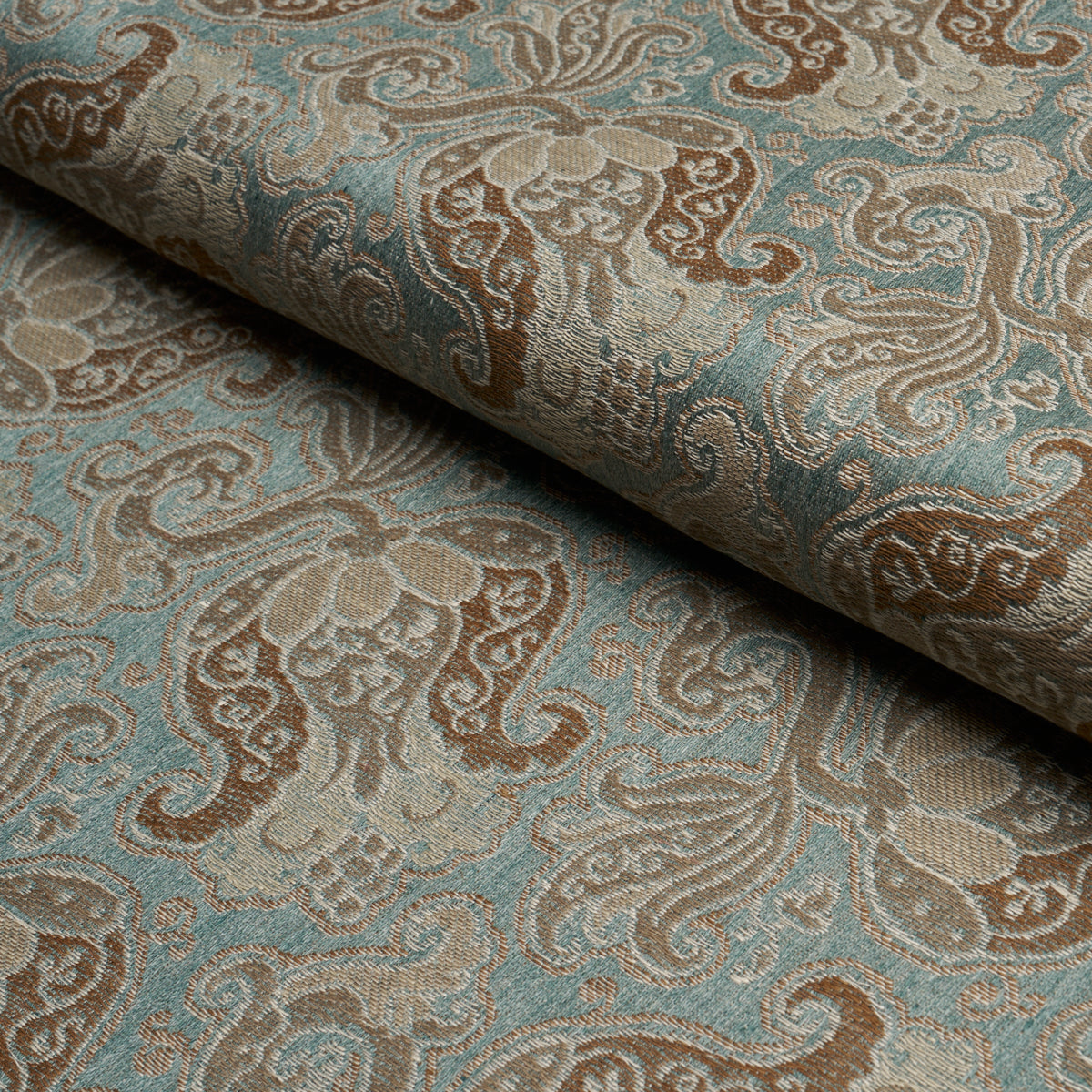 Tulipano fabric in fountain color - pattern number 85831 - by Schumacher in the Williamsburg collection