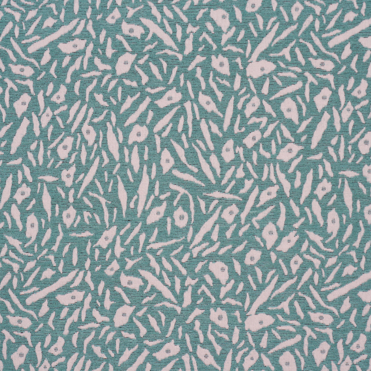 Jungle Moss fabric in sky color - pattern number 85862 - by Schumacher in the Caroline Z Hurley collection
