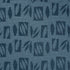 Banana Leaf Cut Out fabric in blue color - pattern number 85880 - by Schumacher in the Caroline Z Hurley collection