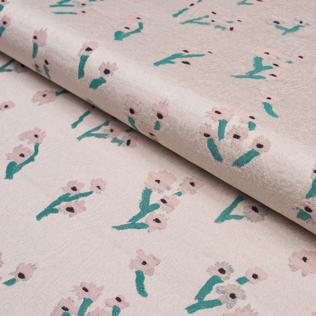 Rosie Posy Woven fabric in pink color - pattern number 85891 - by Schumacher in the Caroline Z Hurley collection
