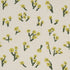 Rosie Posy fabric in yellow color - pattern number 85900 - by Schumacher in the Caroline Z Hurley collection