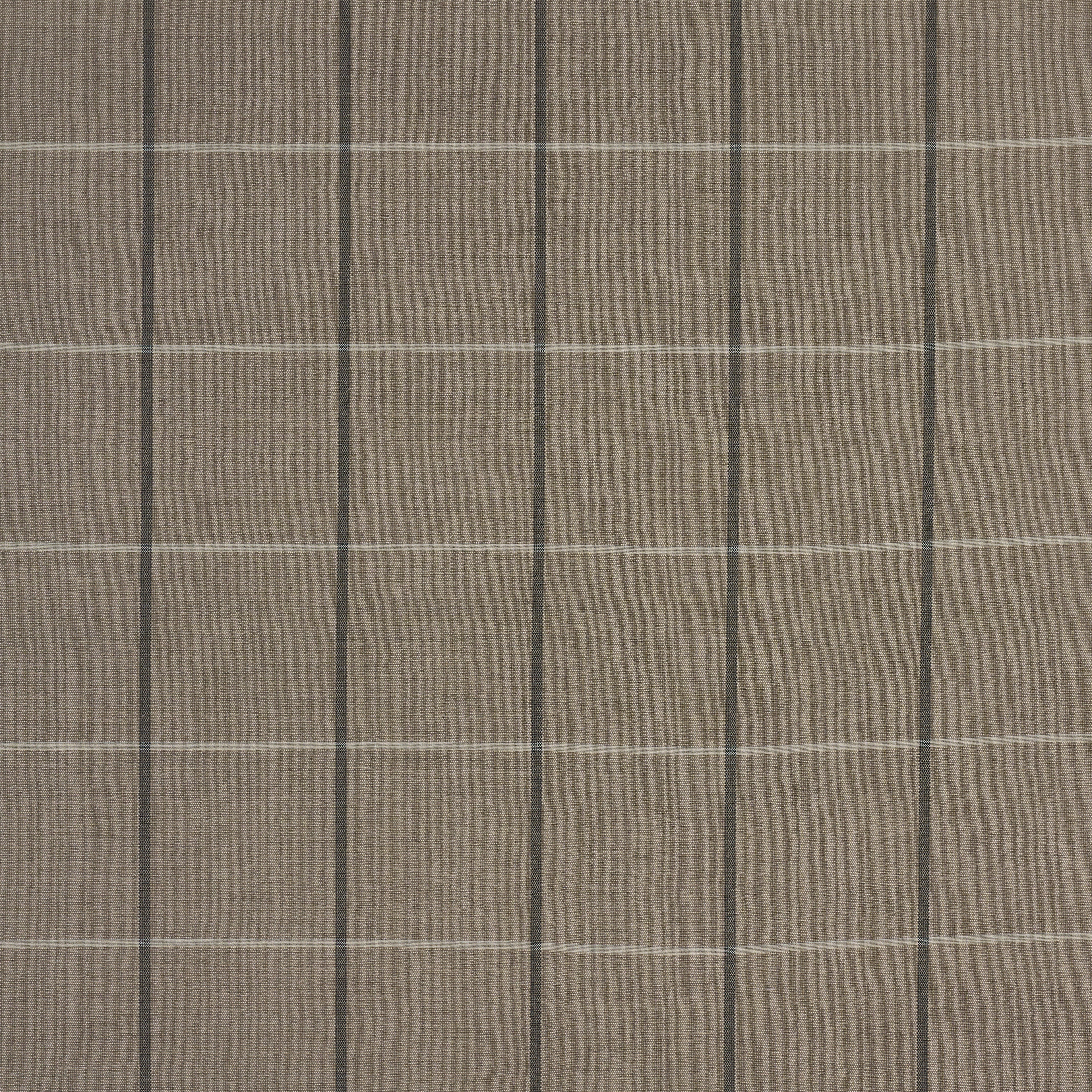 Taos Grid fabric in taupe color - pattern number 85910 - by Schumacher in the Caroline Z Hurley collection
