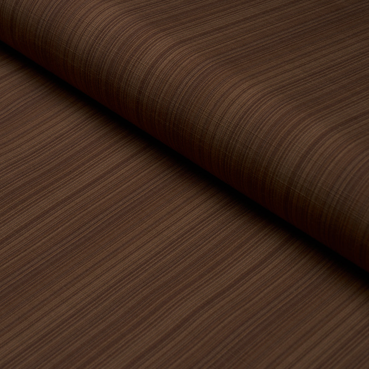 Gracie Solid Strié fabric in brown color - pattern number 85933 - by Schumacher in the Mark D. Sikes collection