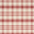 Heidi Plaid fabric in cranberry color - pattern number 85991 - by Schumacher in the Prairie collection