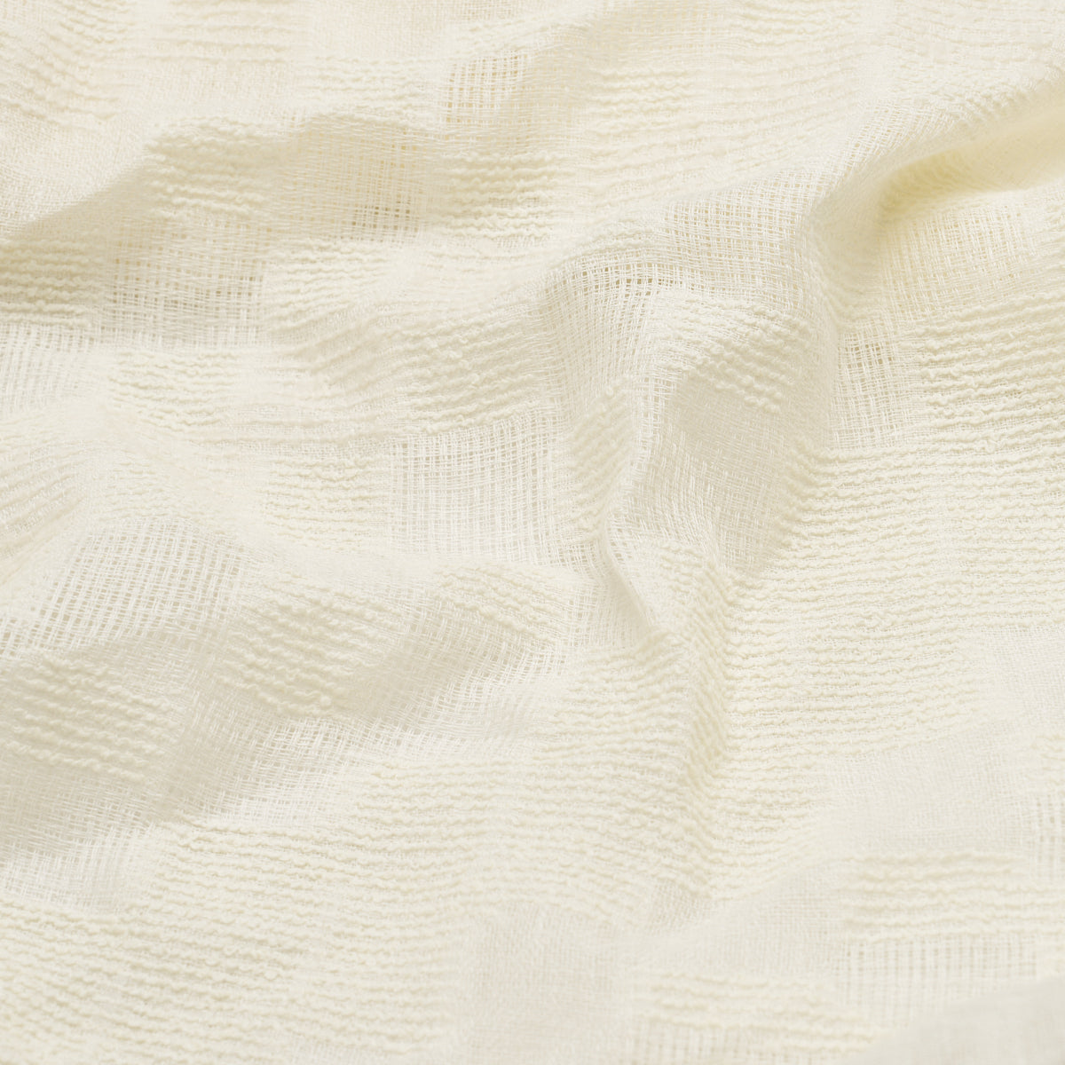 Cadence Linen Sheer fabric in ivory color - pattern number 86040 - by Schumacher in the Patterson Flynn collection