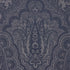 Amara Paisley fabric in indigo color - pattern number 86120 - by Schumacher in the Acquerello collection