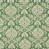 Gianna Embroidery fabric in emerald color - pattern number 86160 - by Schumacher in the Acquerello collection