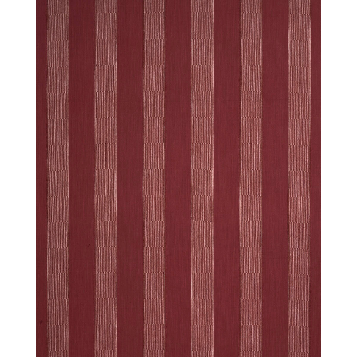 Universal Stripe fabric in ruby color - pattern number 86230 - by Schumacher in the True Stripes collection