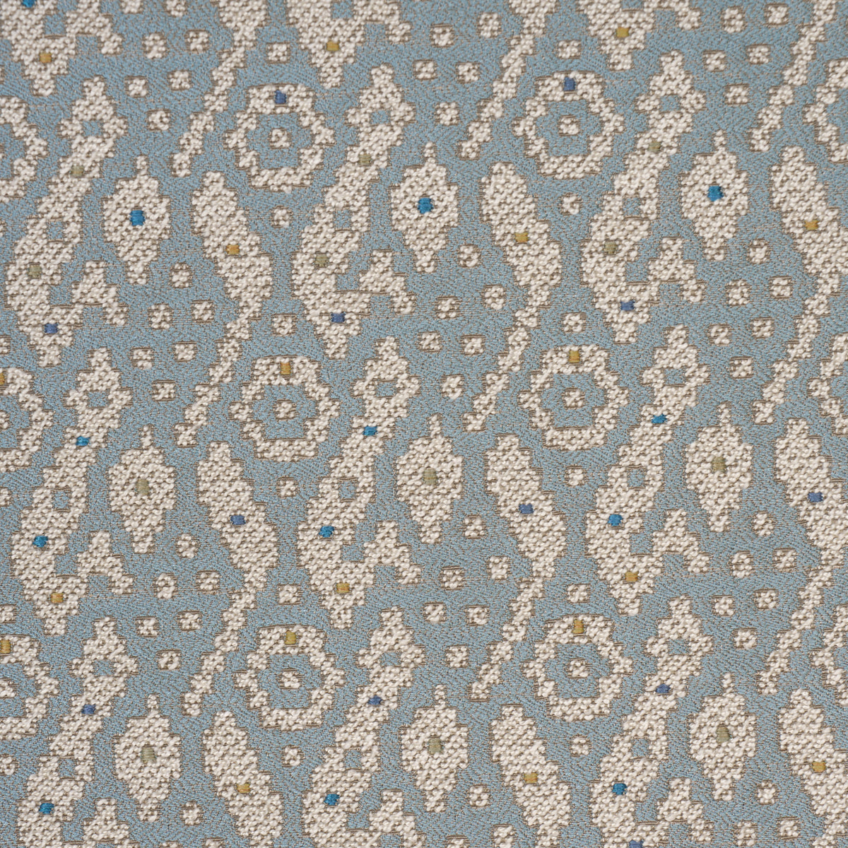 Tazzie Performance fabric in sky color - pattern number 86272 - by Schumacher in the Schumacher Utility: Wovens collection
