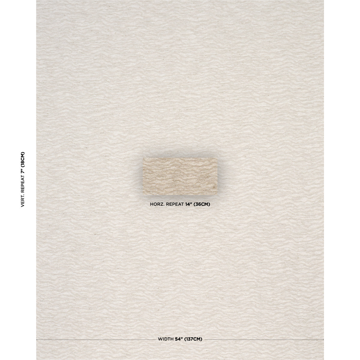 Cammie Performance fabric in cream color - pattern number 86390 - by Schumacher in the Schumacher Utility: Wovens collection
