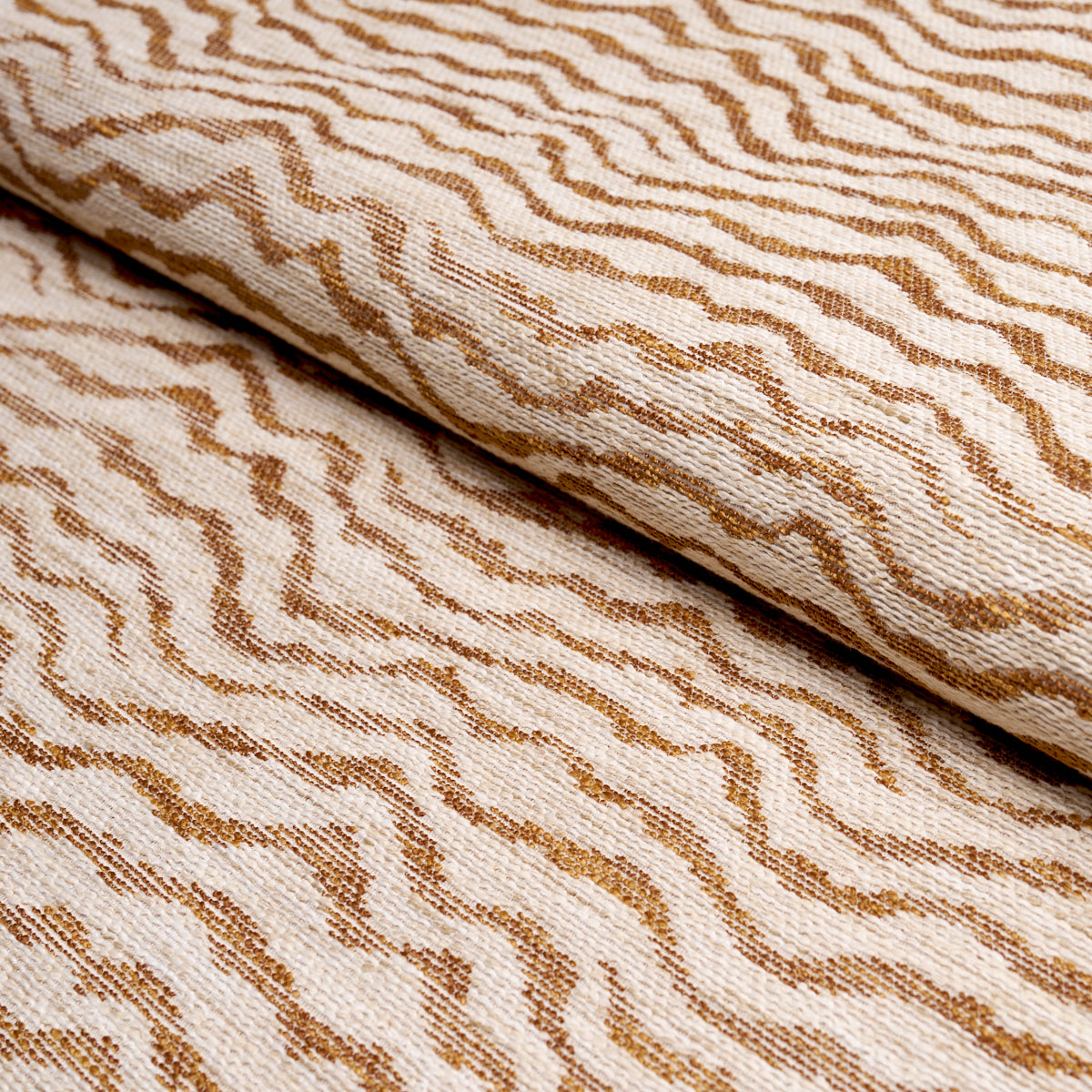 Cammie Performance fabric in chestnut color - pattern number 86391 - by Schumacher in the Schumacher Utility: Wovens collection