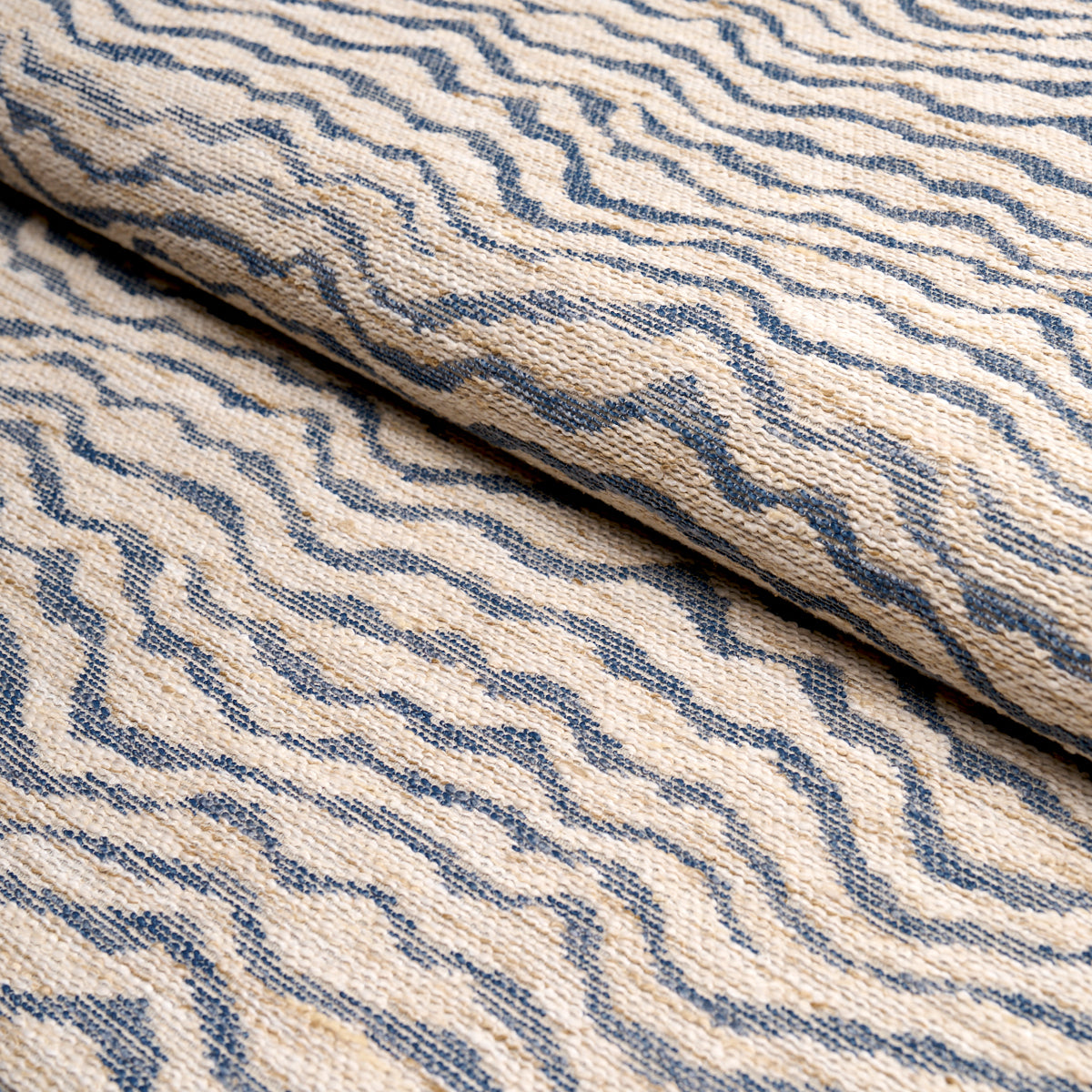 Cammie Performance fabric in indigo color - pattern number 86392 - by Schumacher in the Schumacher Utility: Wovens collection