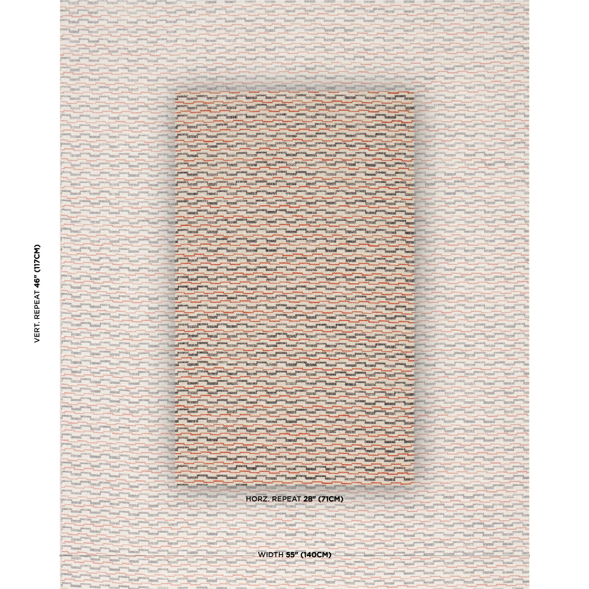 Andreas Performance fabric in spice color - pattern number 86410 - by Schumacher in the Schumacher Utility: Wovens collection