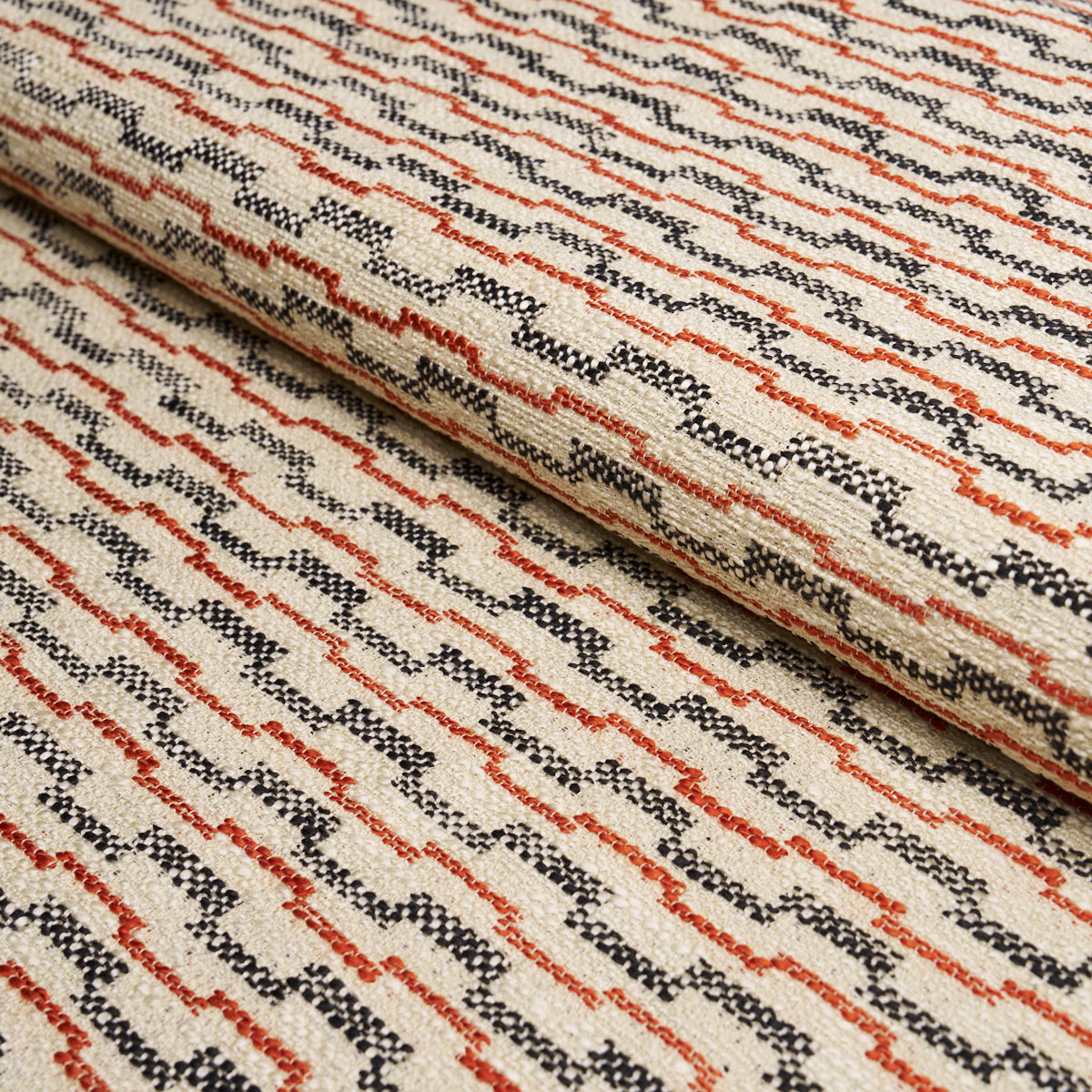 Andreas Performance fabric in spice color - pattern number 86410 - by Schumacher in the Schumacher Utility: Wovens collection