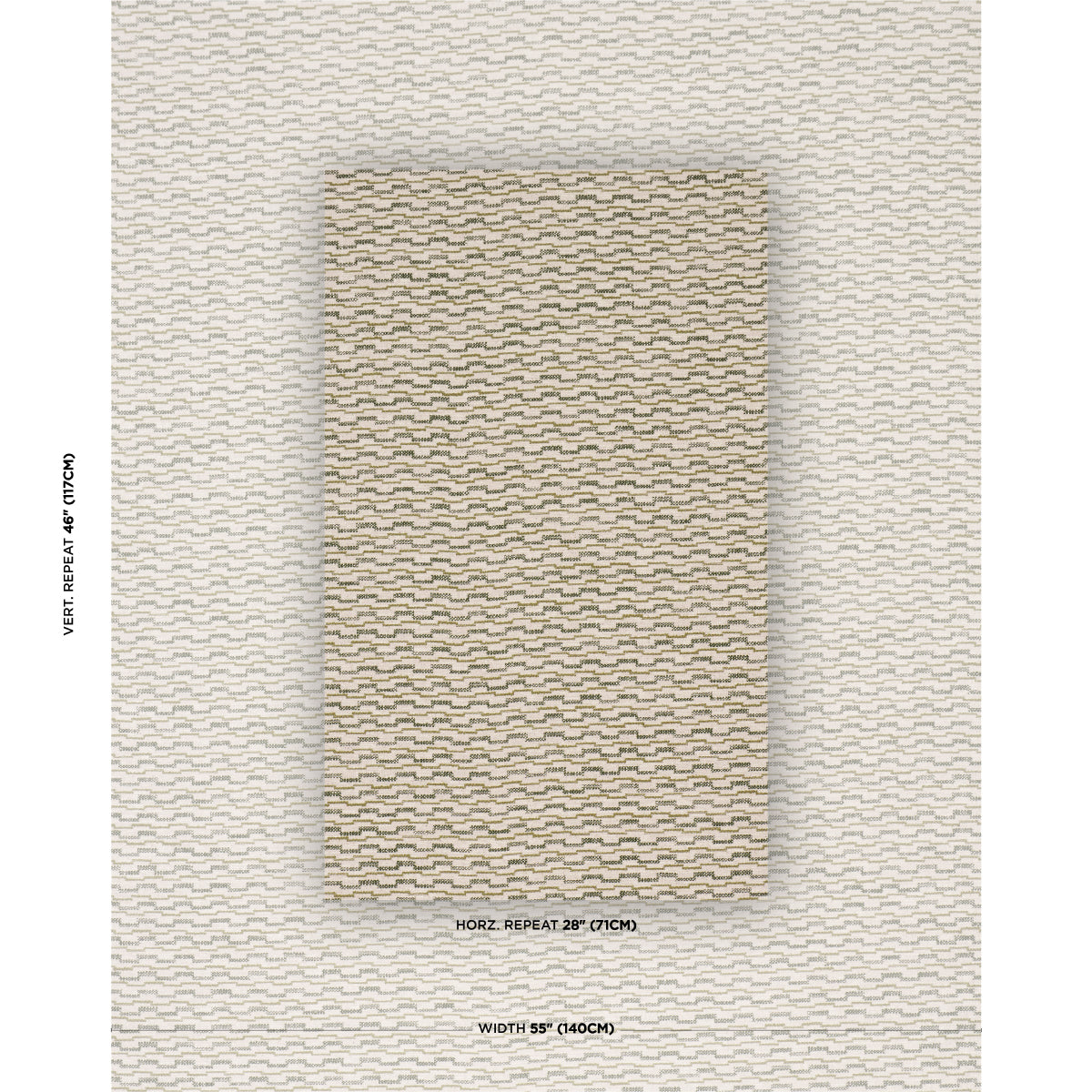 Andreas Performance fabric in green color - pattern number 86411 - by Schumacher in the Schumacher Utility: Wovens collection
