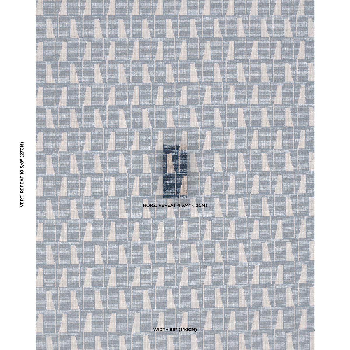 Gaetan Performance fabric in indigo color - pattern number 86420 - by Schumacher in the Schumacher Utility: Wovens collection