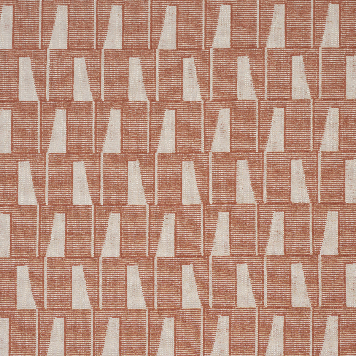Gaetan Performance fabric in terracotta color - pattern number 86422 - by Schumacher in the Schumacher Utility: Wovens collection