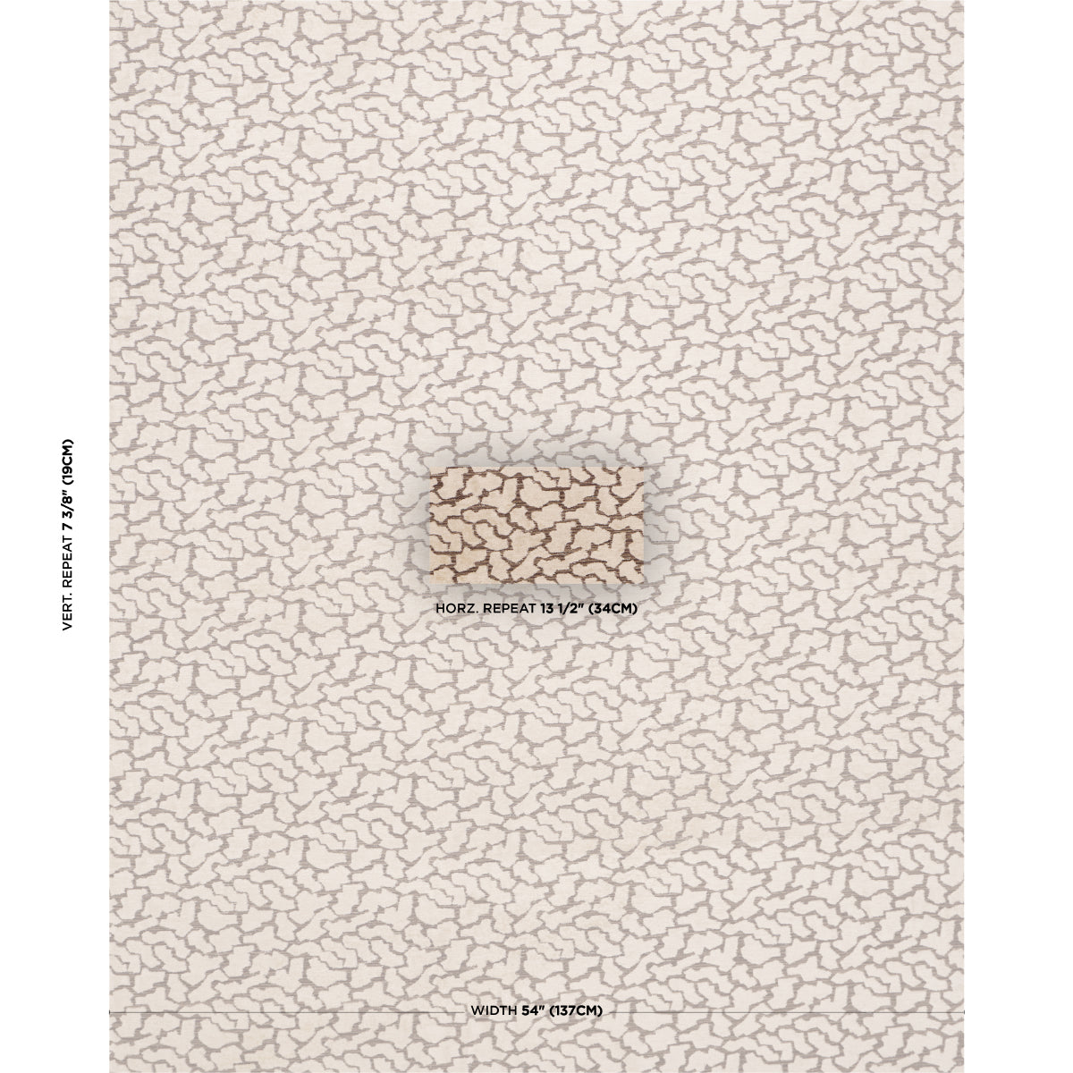 Anibal Performance fabric in stone color - pattern number 86431 - by Schumacher in the Schumacher Utility: Wovens collection