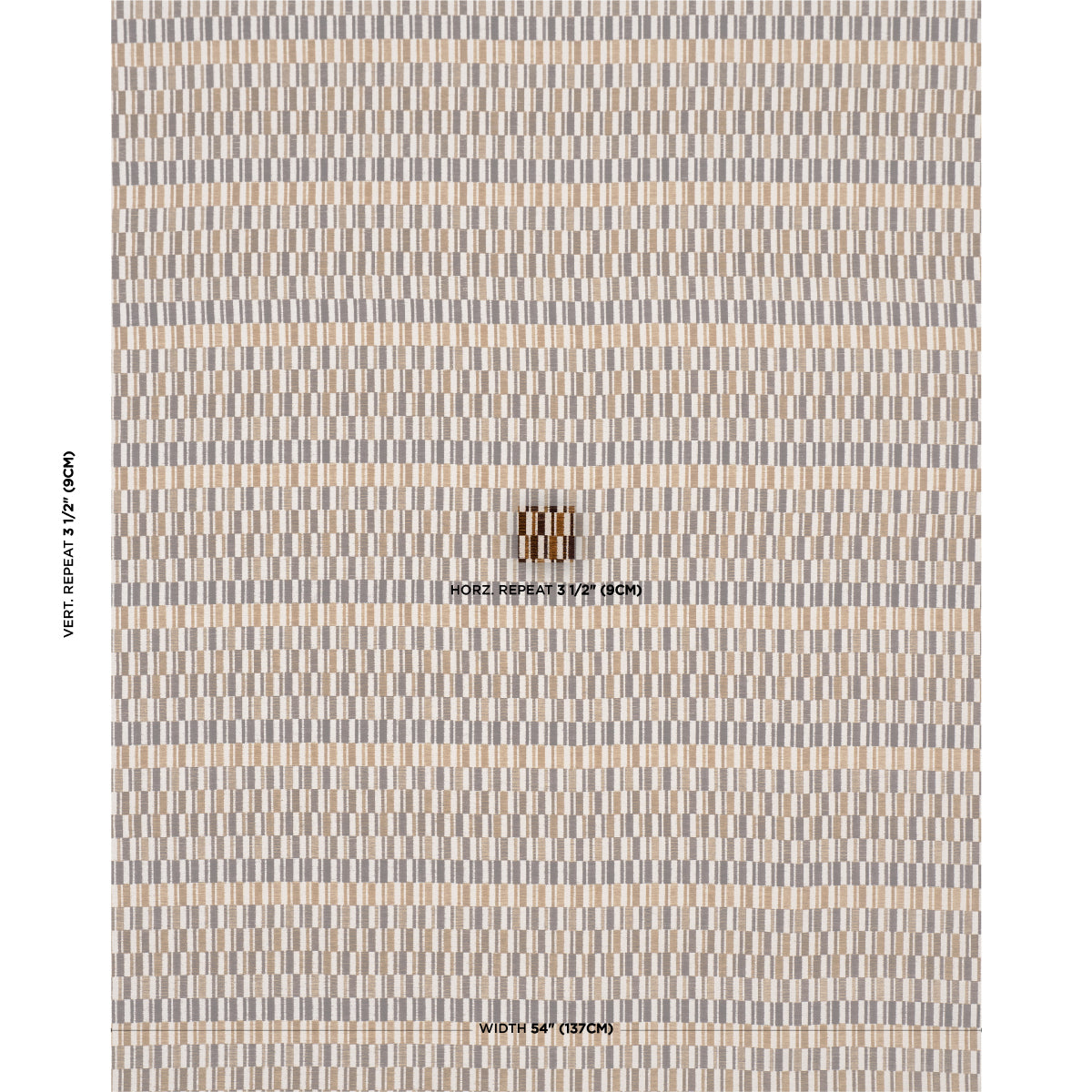 Anders Performance fabric in chestnut color - pattern number 86441 - by Schumacher in the Schumacher Utility: Wovens collection