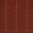 Acanthus Stripe Velvet fabric in terracotta color - pattern number 86452 - by Schumacher in the Atelier Paris collection