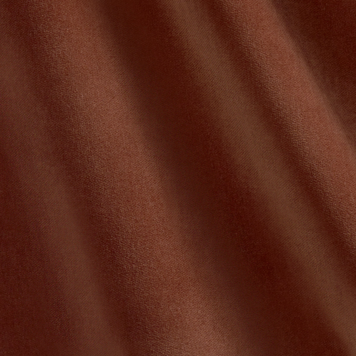 Rocky Performance Velvet fabric in terracotta color - pattern number 86473 - by Schumacher in the Atelier Paris collection