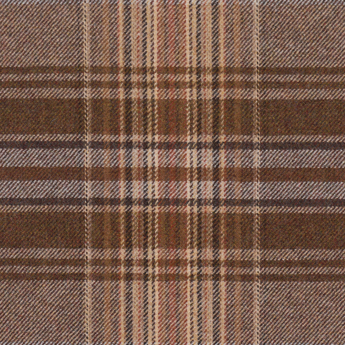 Campbell Plaid fabric in terra color - pattern number 86580 - by Schumacher in the A Country Life collection