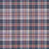 Harris Merino Plaid fabric in americana color - pattern number 86612 - by Schumacher in the A Country Life collection
