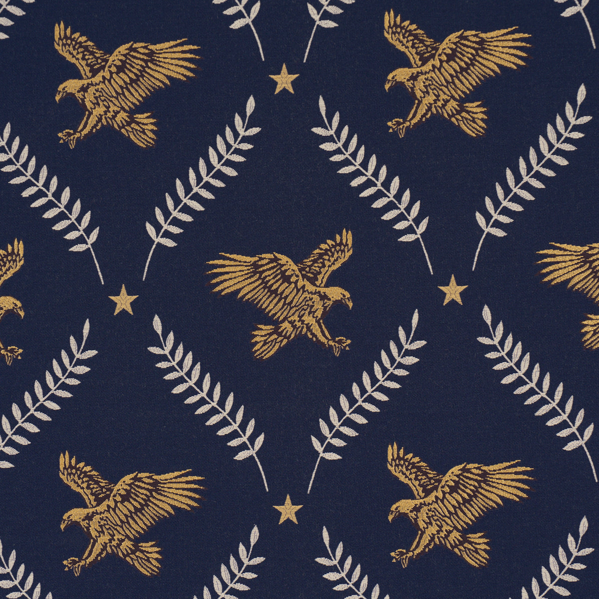 Lolaire fabric in navy color - pattern number 86621 - by Schumacher in the A Country Life collection