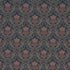 Rowallan Trellis fabric in midnight color - pattern number 86631 - by Schumacher in the A Country Life collection