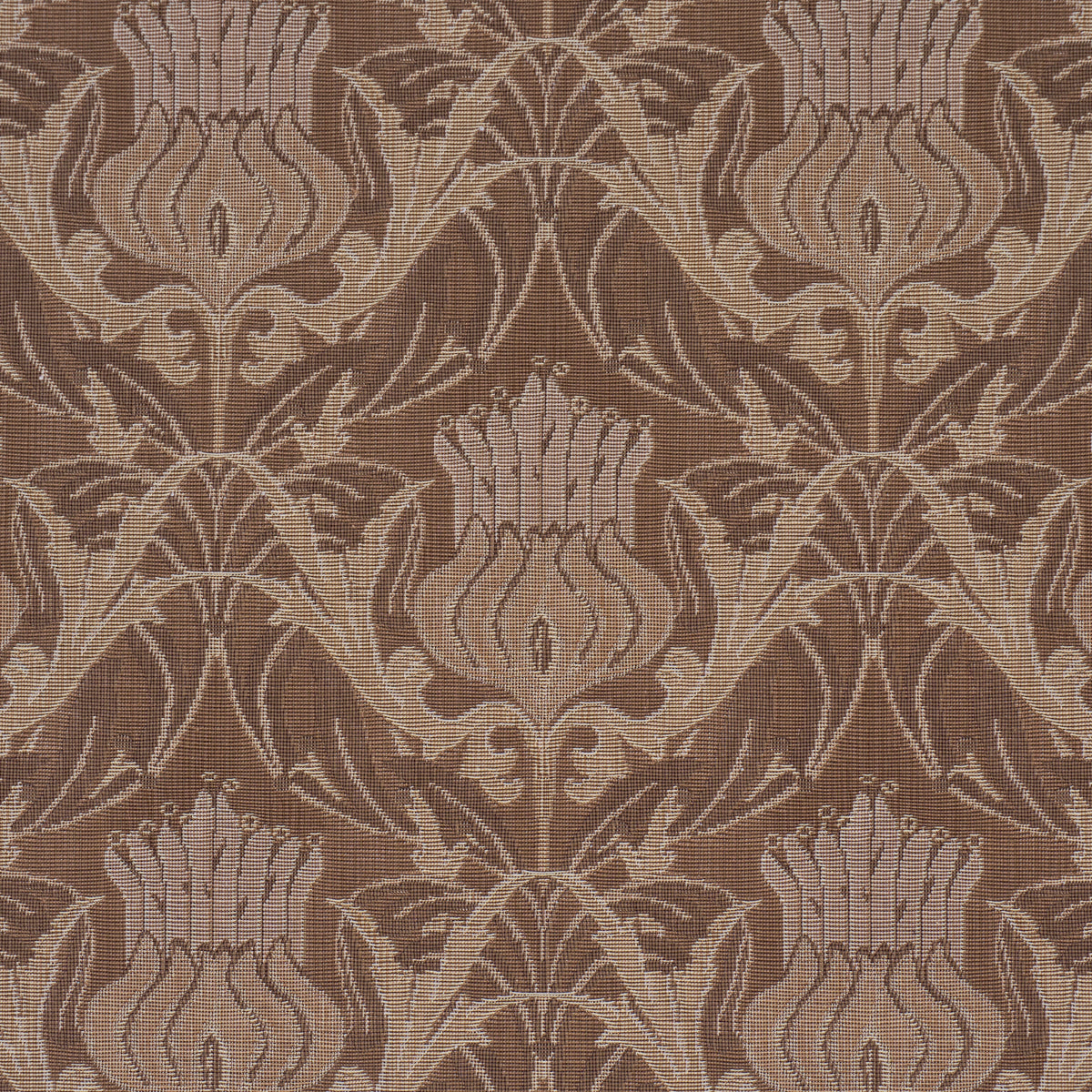 Rowallan Trellis fabric in bronze color - pattern number 86632 - by Schumacher in the A Country Life collection