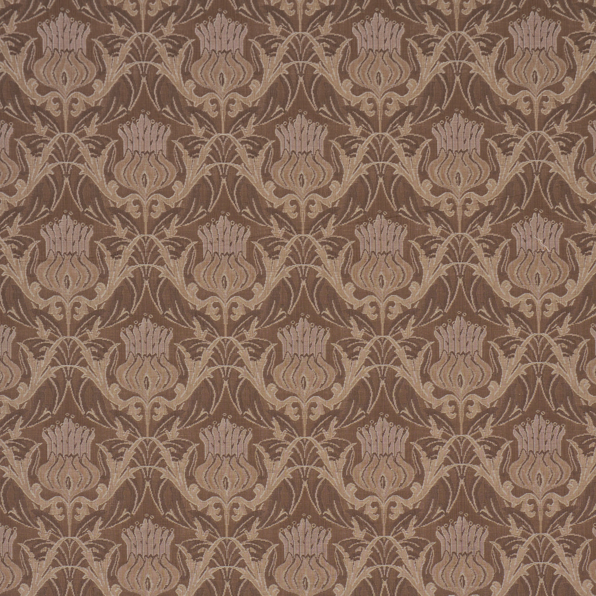 Rowallan Trellis fabric in bronze color - pattern number 86632 - by Schumacher in the A Country Life collection