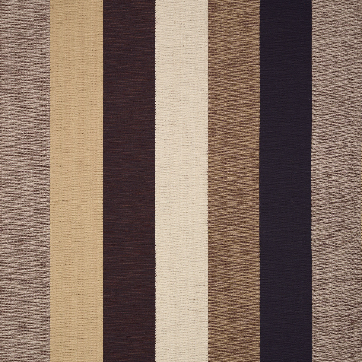 Appino Stripe fabric in brown color - pattern number 86650 - by Schumacher in the World View collection