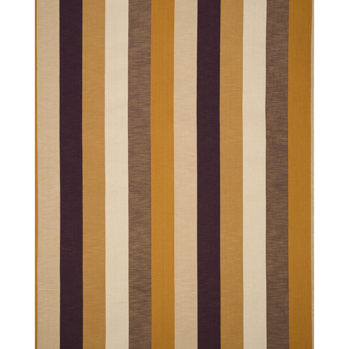 Appino Stripe fabric in ochre color - pattern number 86652 - by Schumacher in the World View collection