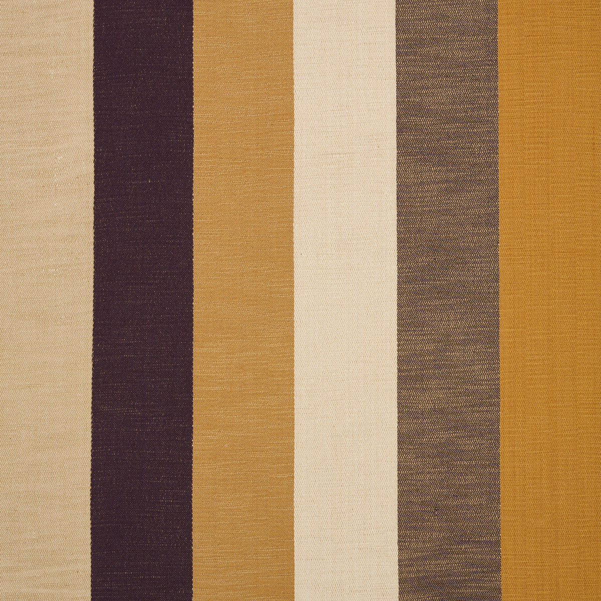 Appino Stripe fabric in ochre color - pattern number 86652 - by Schumacher in the World View collection