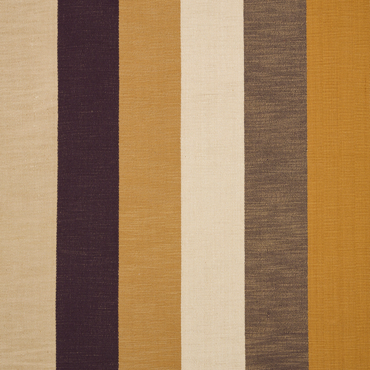 Appino Stripe fabric in ochre color - pattern number 86652 - by Schumacher in the World View collection