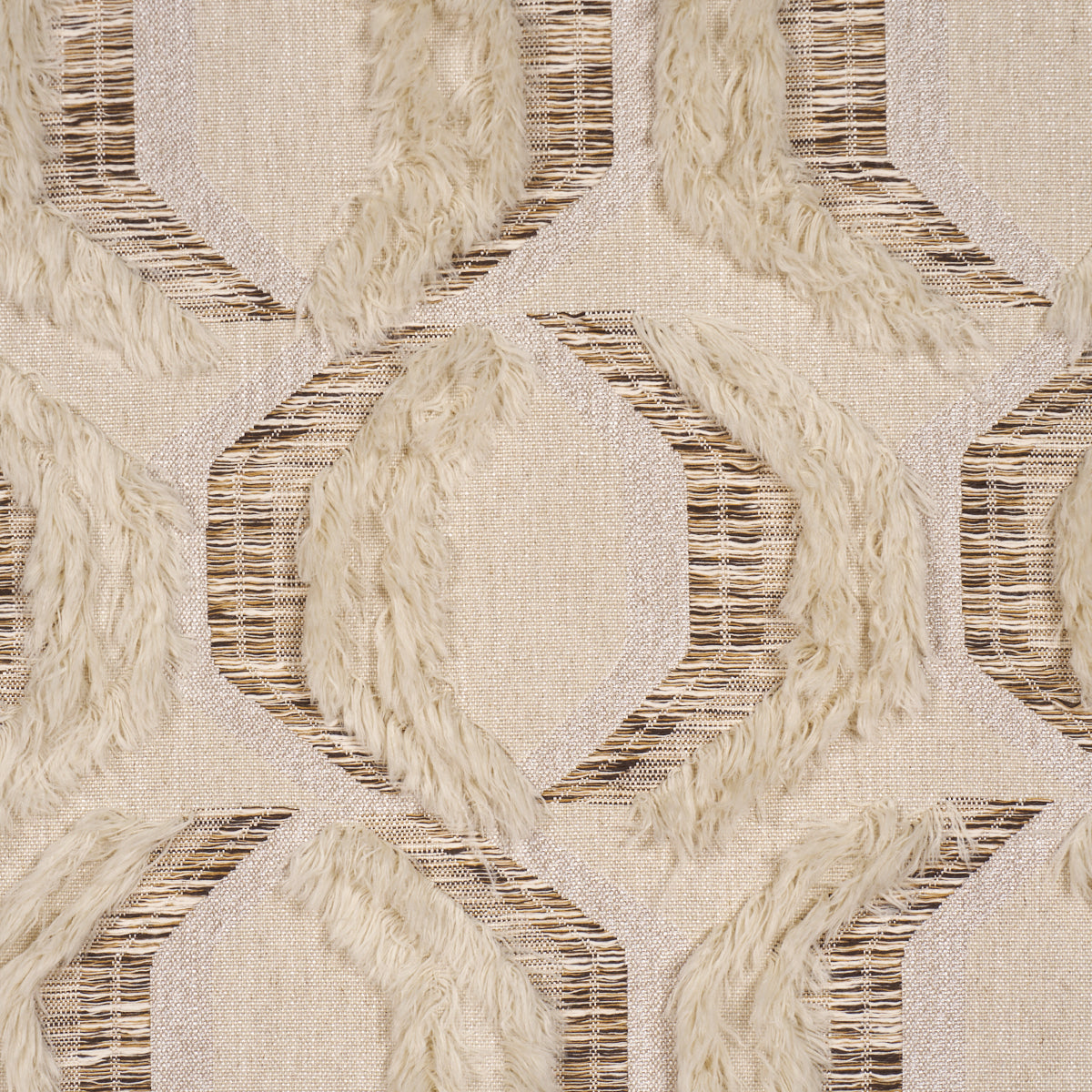 Samira fabric in birch color - pattern number 86690 - by Schumacher in the World View collection