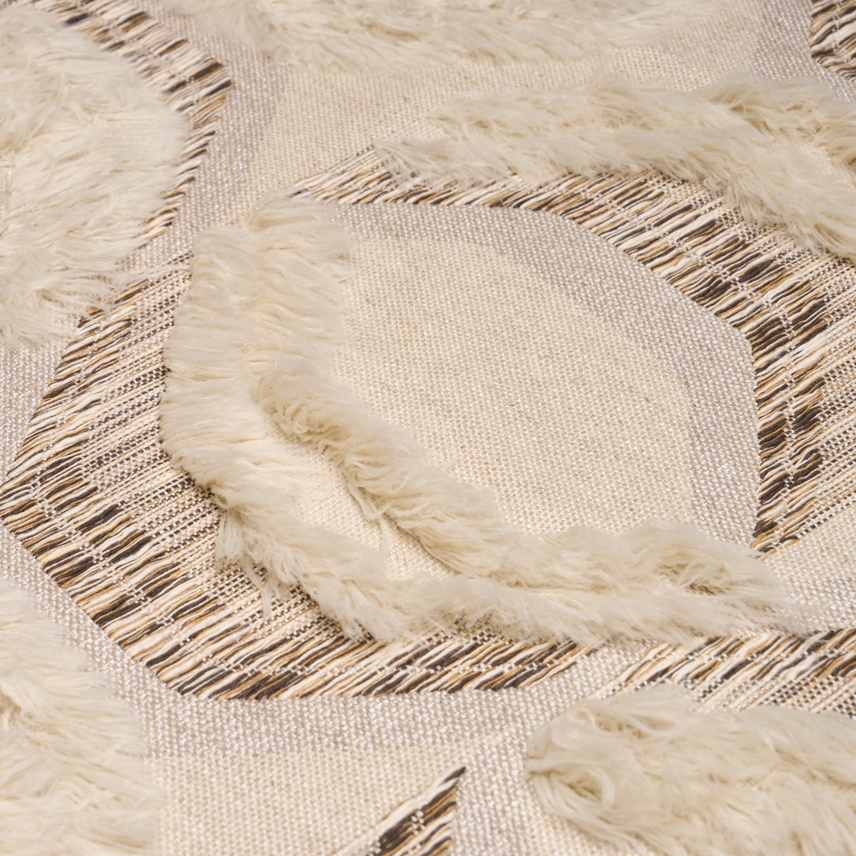 Samira fabric in birch color - pattern number 86690 - by Schumacher in the World View collection