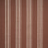 Nor Stripe fabric in terracotta color - pattern number 86741 - by Schumacher in the World View collection