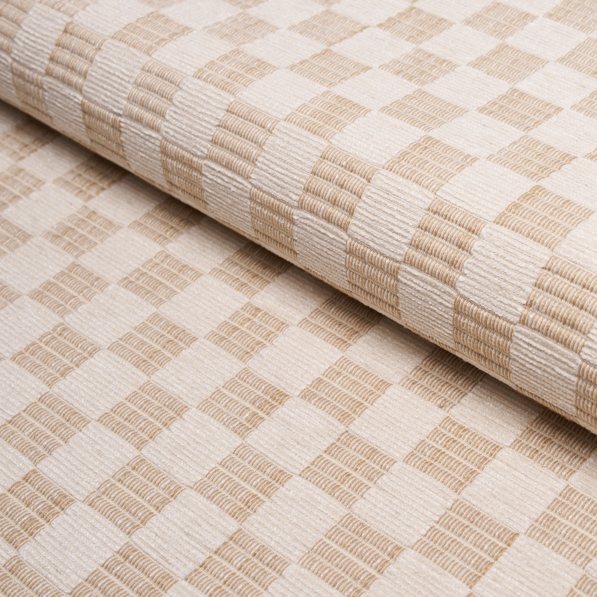 Elkhart Performance fabric in neutral color - pattern number 86822 - by Schumacher in the Schumacher Utility: Wovens collection