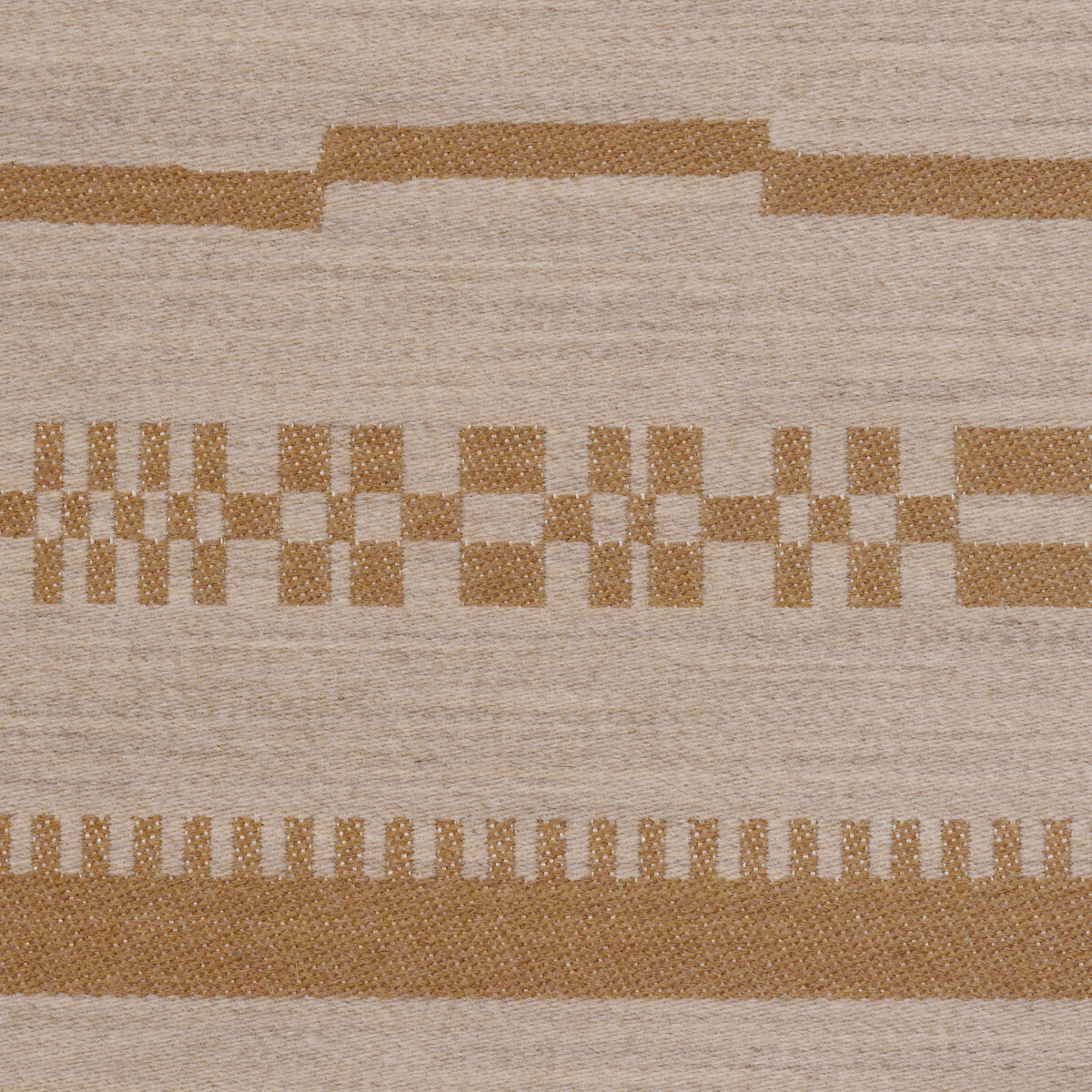 Skyline Stripes Reversible fabric in dune color - pattern number 86871 - by Schumacher in the Atelier Paris collection