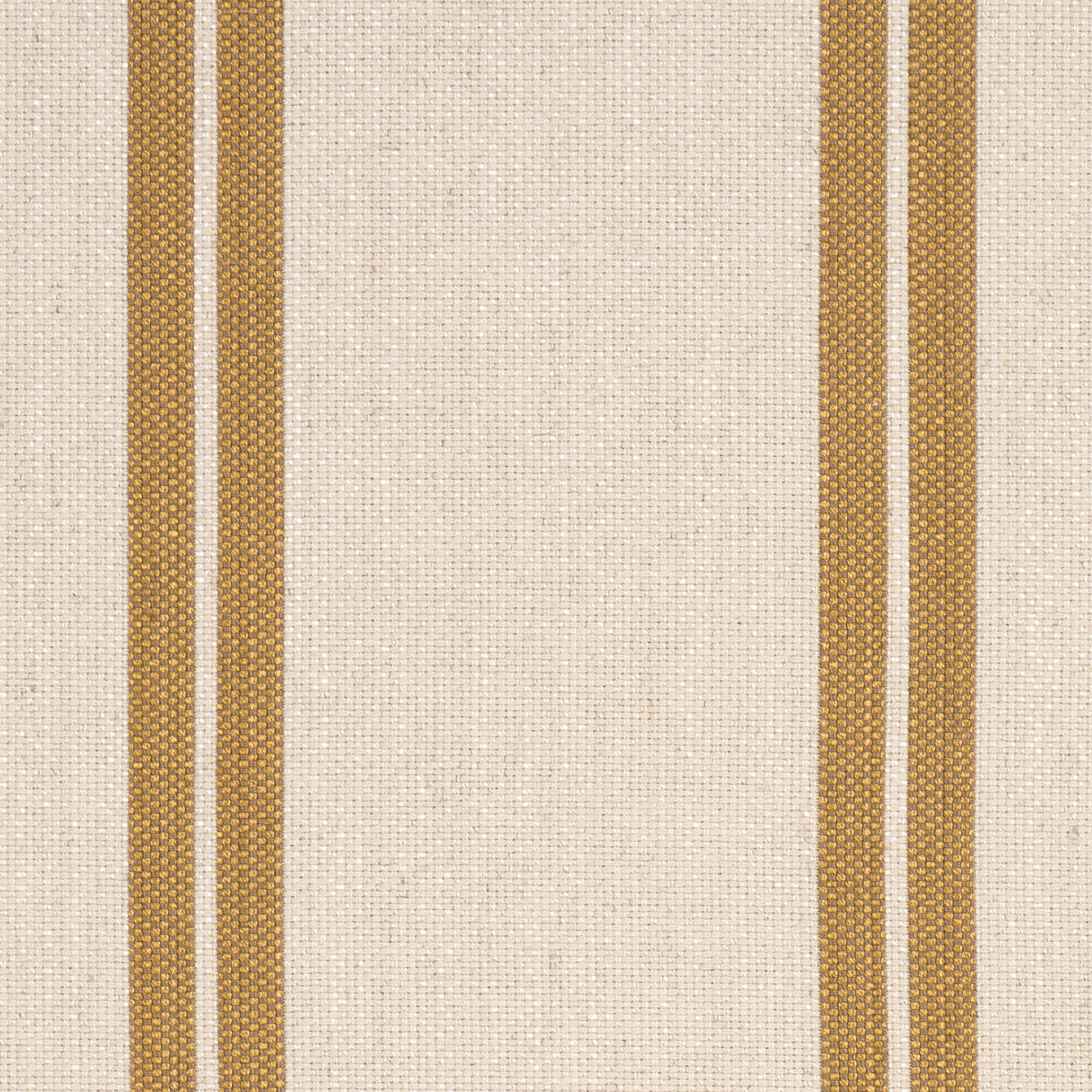 Double Face Stripes fabric in chartreuse color - pattern number 86881 - by Schumacher in the Atelier Paris collection