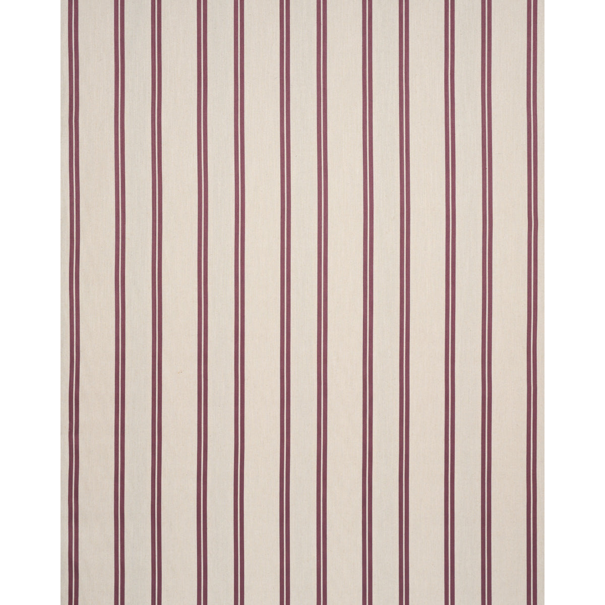 Double Face Stripes fabric in denim rosé color - pattern number 86882 - by Schumacher in the Atelier Paris collection