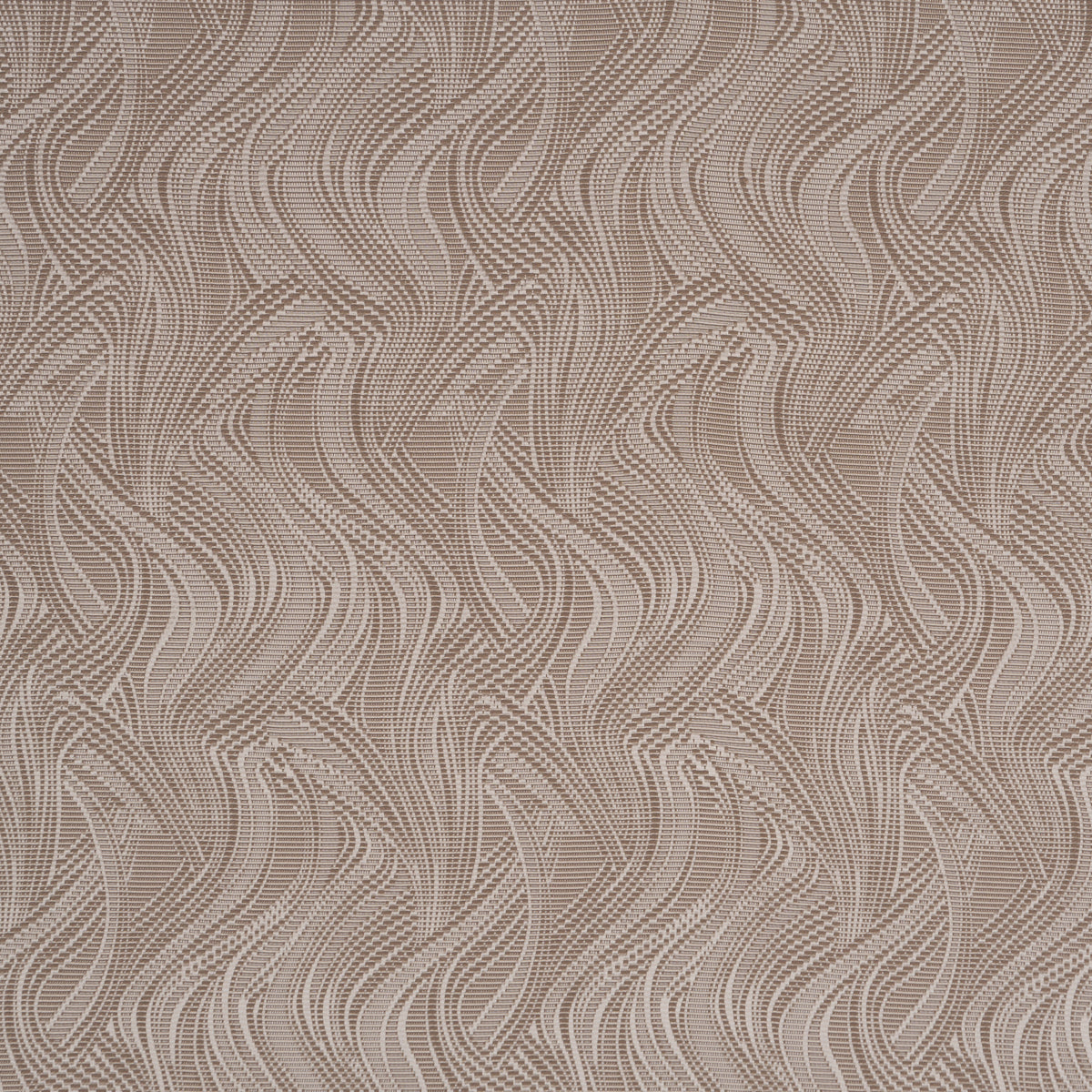 Quilted Waves Indoor/Outdoor fabric in metallic brown color - pattern number 86890 - by Schumacher in the Atelier Paris collection