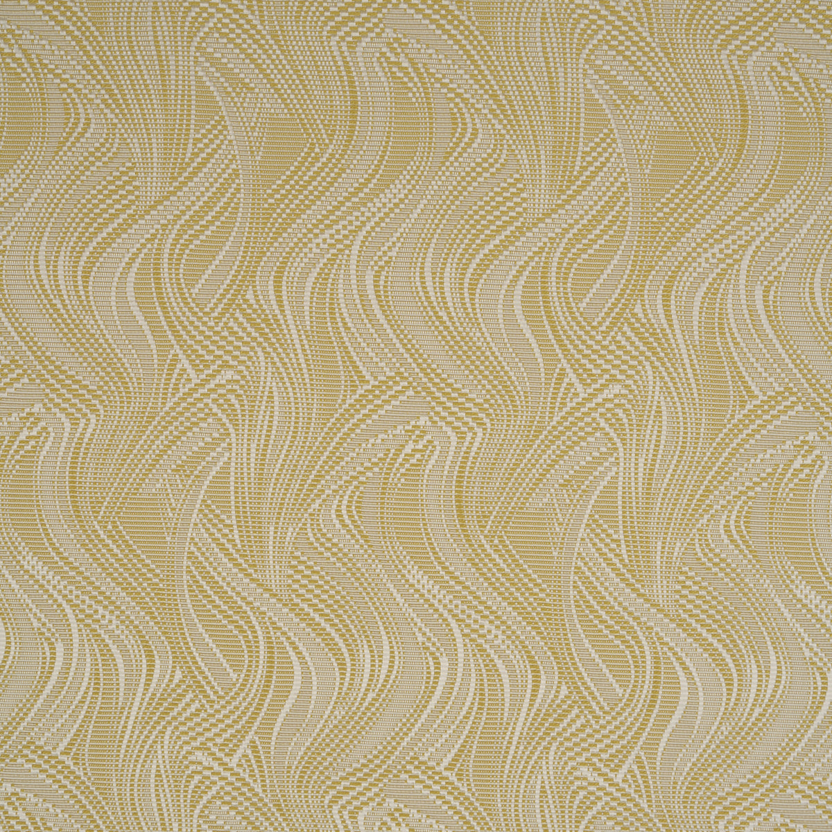 Quilted Waves Indoor/Outdoor fabric in chartreuse color - pattern number 86892 - by Schumacher in the Atelier Paris collection