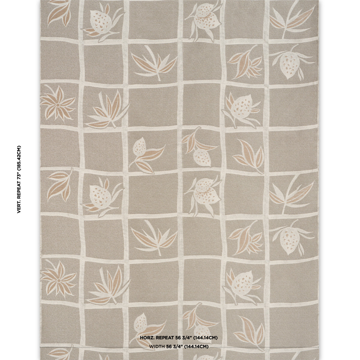 High Line fabric in nacre color - pattern number 86901 - by Schumacher in the Atelier Paris collection
