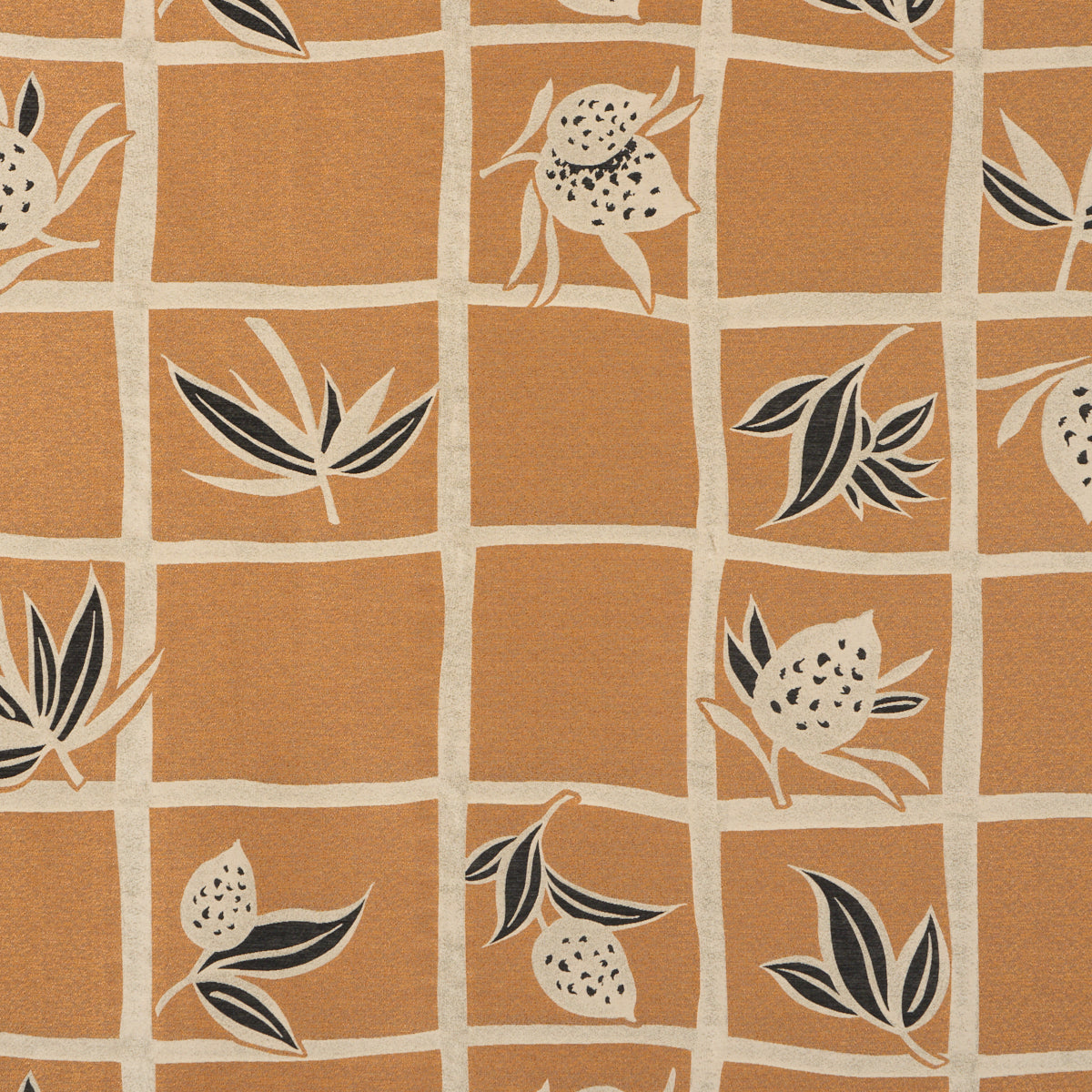 High Line fabric in cuivre color - pattern number 86902 - by Schumacher in the Atelier Paris collection