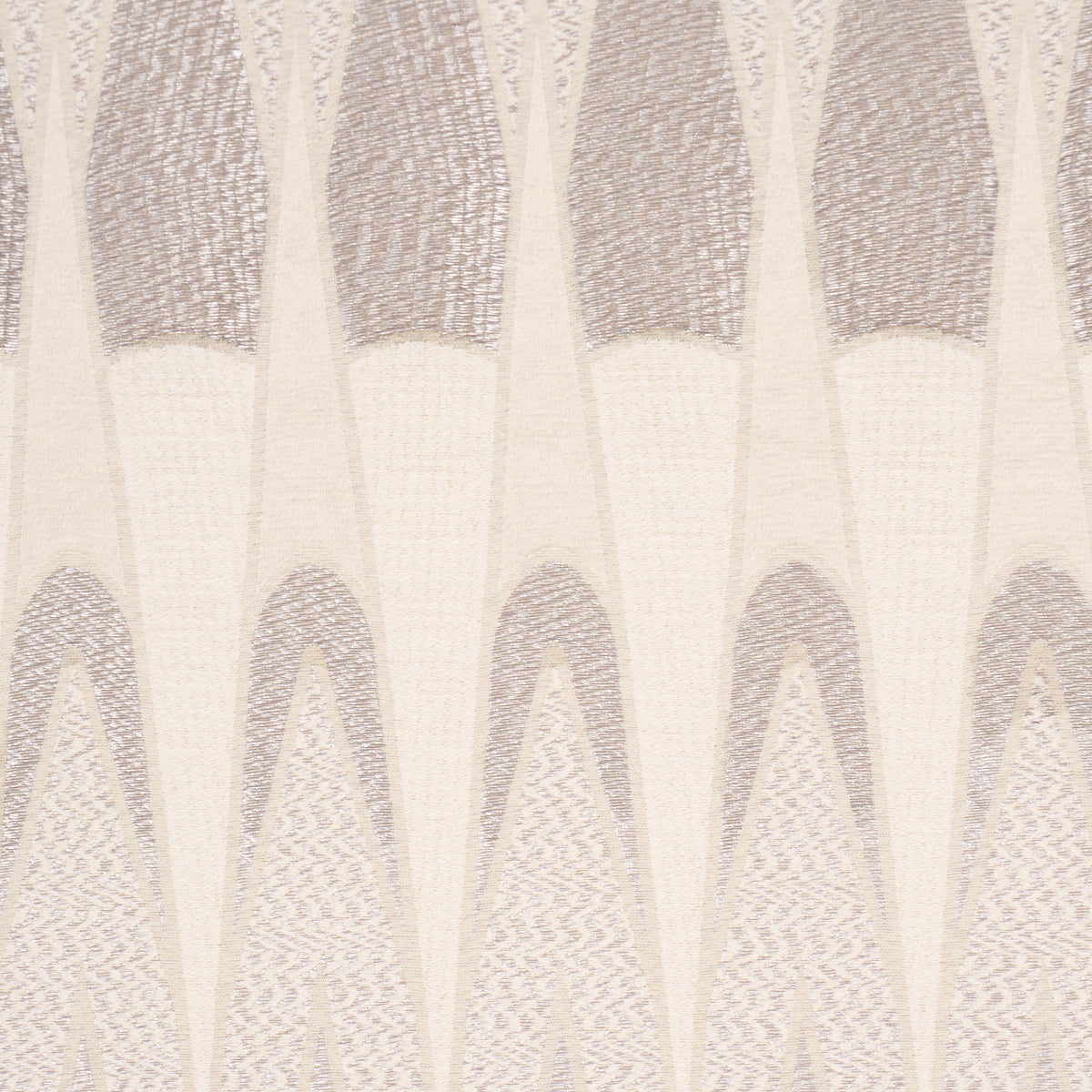 Nightfall Skyline fabric in nacre color - pattern number 86940 - by Schumacher in the Atelier Paris collection