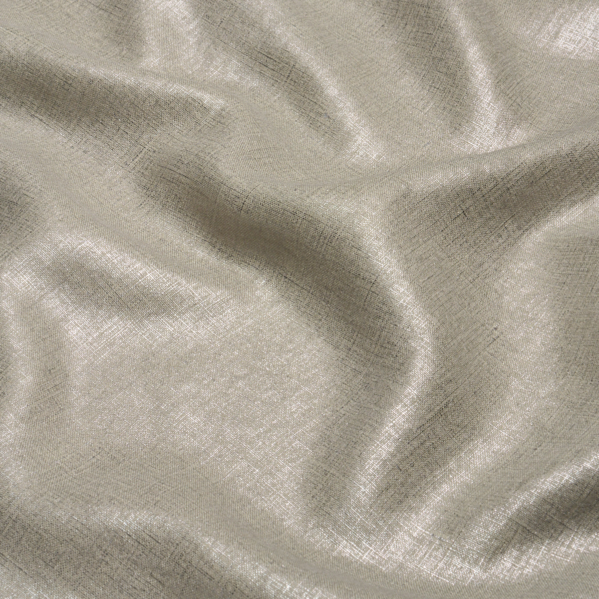 Midnight Glow fabric in lustrous metal color - pattern number 86981 - by Schumacher in the Atelier Paris collection