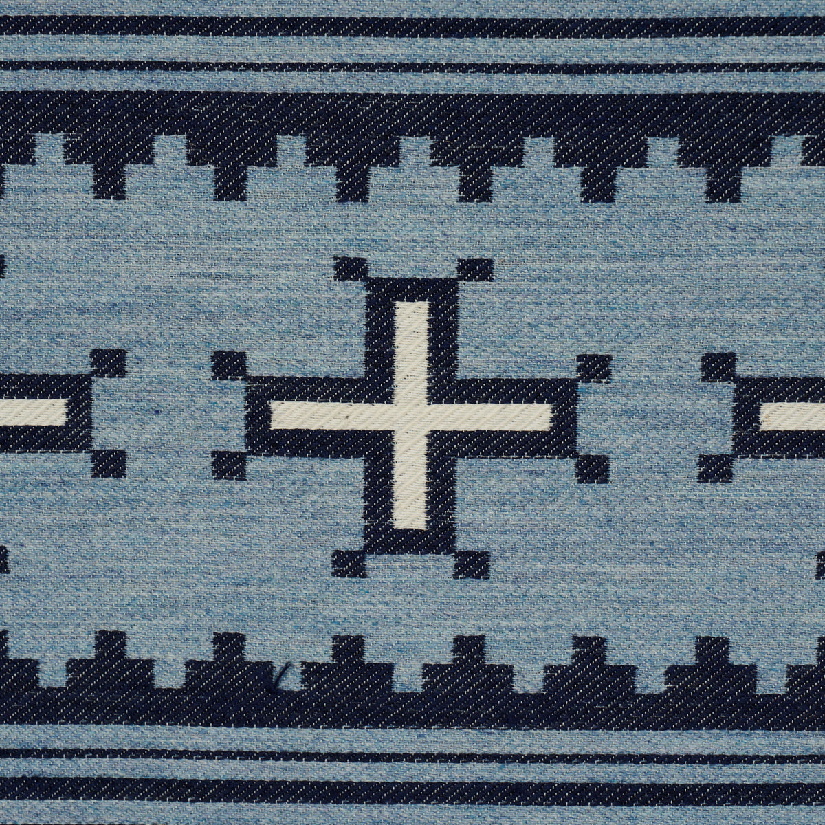 Born For Water fabric in sky color - pattern number 87011 - by Schumacher in the Kevin Aspaas collection