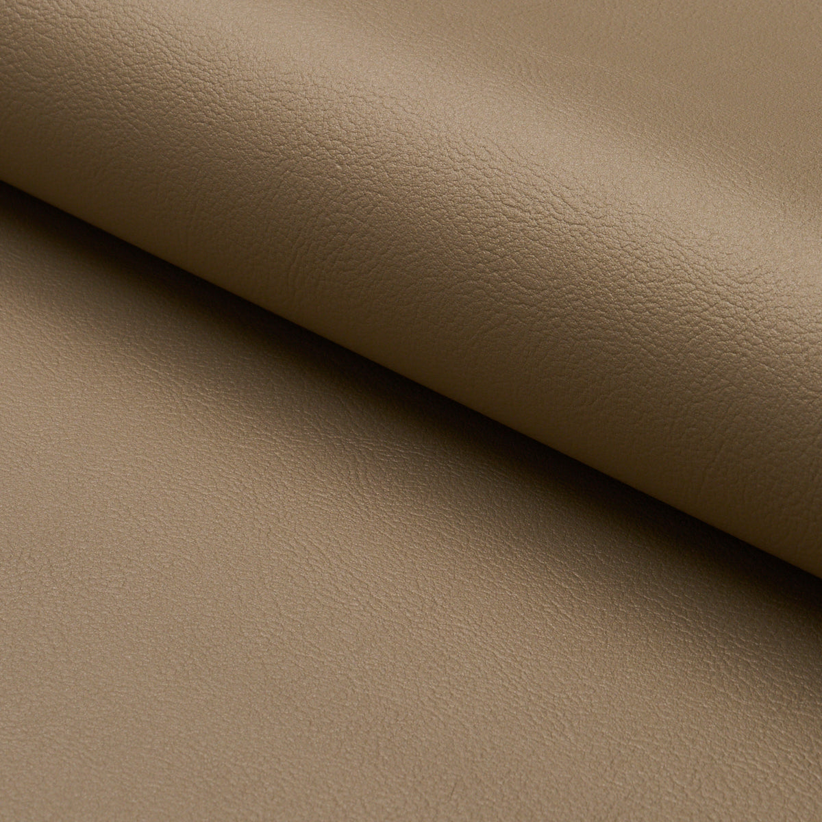 Vegan Leather Indoor/Outdoor fabric in warm metallic color - pattern number 87050 - by Schumacher in the Perfect Basics: Vegan Leather &amp; Suede collection